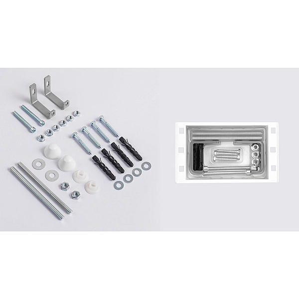 Комплект інсталяційний для унітазу Koer KT-0502-05 (з пан. змиву KT-0602-05 Чорна матова +звукоіз.)  (KR5173) - Фото - 3