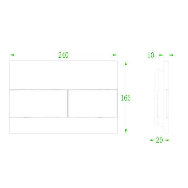 Комплект інсталяційний для унітазу Koer KT-0502-05 (з пан. змиву KT-0602-05 Чорна матова +звукоіз.)  (KR5173) - Фото - 8