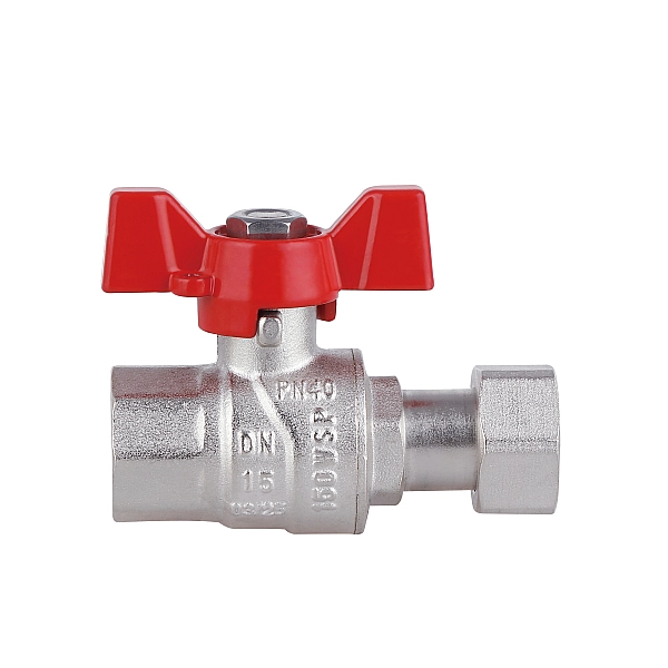 Кран шаровой с накидной гайкой Thermo Alliance Forte 1/2"х ВР для воды прямой SF260W15 - Фото - 5