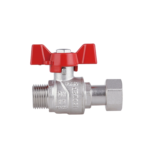 Кран кульовий з накидною гайкою Thermo Alliance Forte 1/2" ВЗ для води прямий SF261W15 - Фото - 4