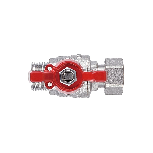 Кран кульовий з накидною гайкою Thermo Alliance Forte 1/2" ВЗ для води прямий SF261W15 - Фото - 8