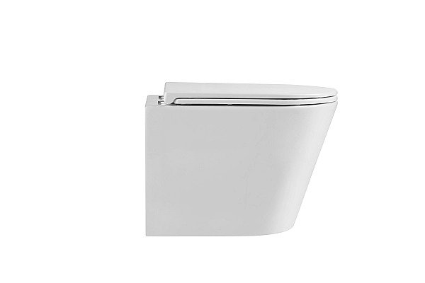 Унітаз підвісний Mixxus Premium Bevel-0301-R 515x355x365mm, система змиву RIMLESS (MP6470) - Фото - 10