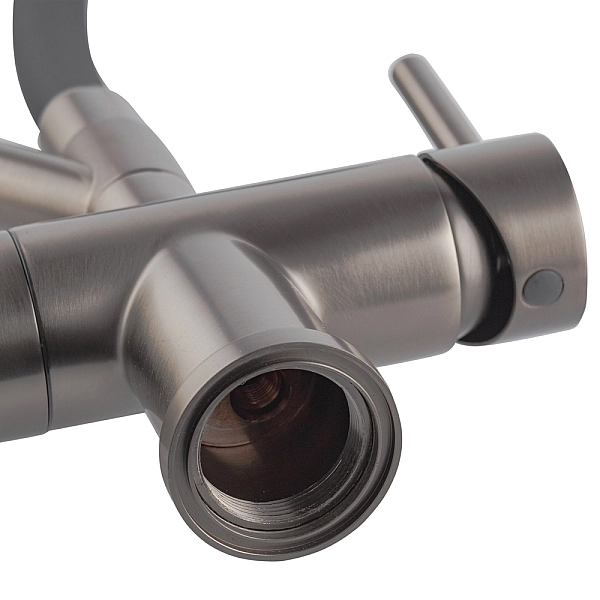 Кухонний змішувач з силік. виливом і вих. для питної води KOER KB-72006-07 (KR3382) - Фото - 7