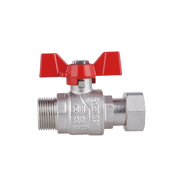 Кран шаровой с накидной гайкой Thermo Alliance Forte 3/4" ВН для воды прямой SF261W20 - Фото - 4