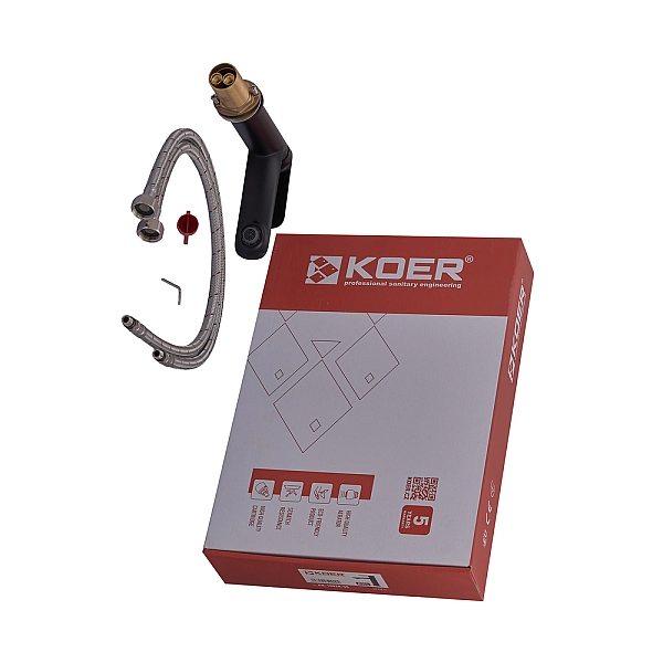 Змішувач для умивальника Koer KB-10028-05 (KR5290) - Фото - 5