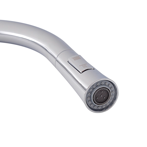 Змішувач для кухні з висувним виливом Mixxus Premium PULL 014 (MI6958) - Фото - 7