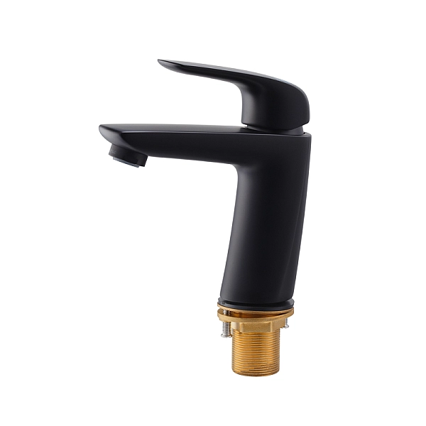 Змішувач для умивальника Koer KB-10008-05 (Колір чорний) (KR3471) - Фото - 7