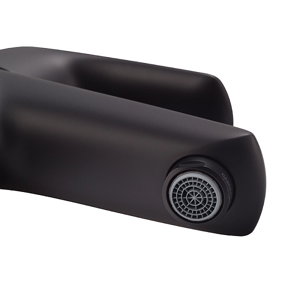 Змішувач для умивальника Koer KB-10008-05 (Колір чорний) (KR3471) - Фото - 4