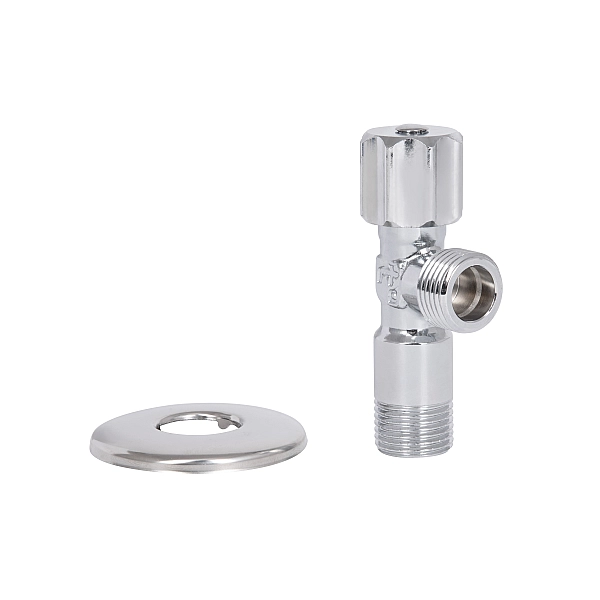 Кран угловой Thermo Alliance Standart (ручка шестигранник) с вент.буксой 1/2"Н х 1/2"Н SF3441515 - Фото - 7