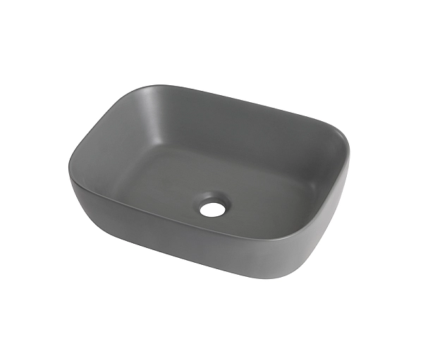 Раковина накладна Mixxus Premium DIVERSE-0116 GRAY 455x330x135mm (MP6651) - Фото - 9