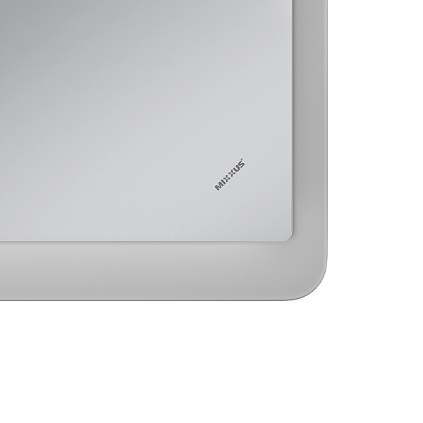 Дзеркало Mixxus Premium OLIVARY MR19-100x80-Reverse з Led Touch, Anti-fog, димером (3-6,5kK) (MP6629) - Фото - 6