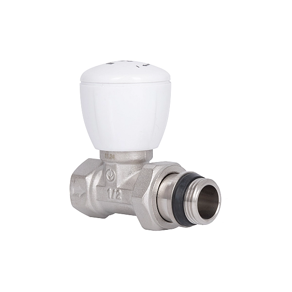 Кран радіаторний Thermo Alliance Standart Powerful 1/2" ВЗ з антипротіканням прямий SF230W15 SF230W15 - Фото - 3