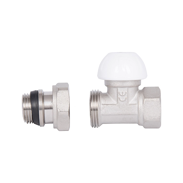 Кран радиаторный SD Forte Powerful 1/2" с антипротечкой прямой SF231W15 - Фото - 6