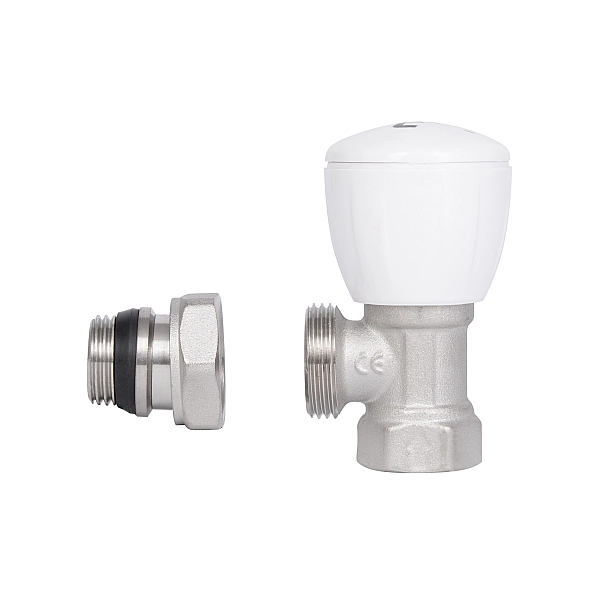 Кран радиаторный Thermo Alliance Standart Powerful 1/2" с антипротечкой угловой SF232W15 - Фото - 7