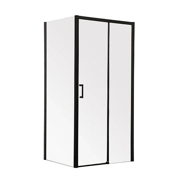 Душова кабіна без піддону Mixxus Premium DIVERSE SC03-100x80x195-TR Black прозоре скло 6мм (MI6866)