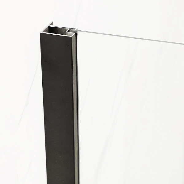 Душова кабіна без піддону Mixxus Premium DIVERSE SC03-100x80x195-TR Black прозоре скло 6мм (MI6866) - Фото - 10