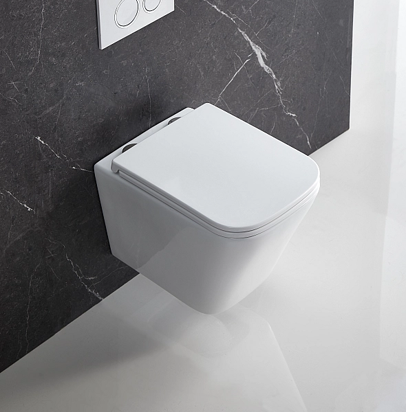 Комплект Grohe Set Унітаз QUADRO-0301-R + Інсталяція Grohe Rapid SL 38772001 (38772001QUADRO0301R) - Фото - 9