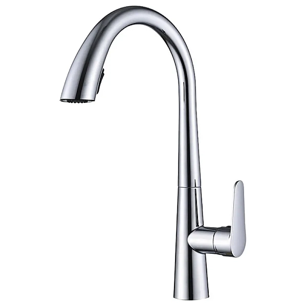 Змішувач для кухні з висувним виливом Mixxus Premium WARTA 014 (MI6956)