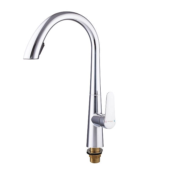 Змішувач для кухні з висувним виливом Mixxus Premium WARTA 014 (MI6956) - Фото - 7