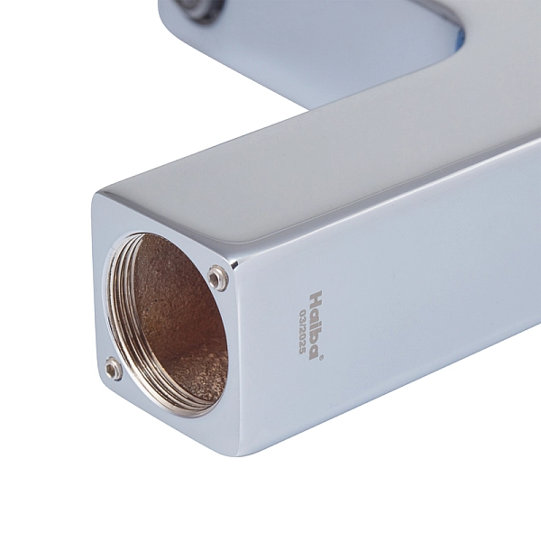 Змішувач для умивальника Haiba Turin 001 Nut (HB9655) - Фото - 7