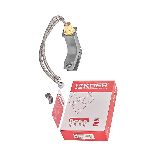 Змішувач для умивальника Koer KB-10007-07 (Колір графіт) (KR5150) - Фото - 3