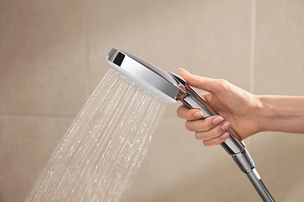 Душова система з термостатом для настінного монтажу Grohe Tempesta System 250 Cube (26689001) - Фото - 9