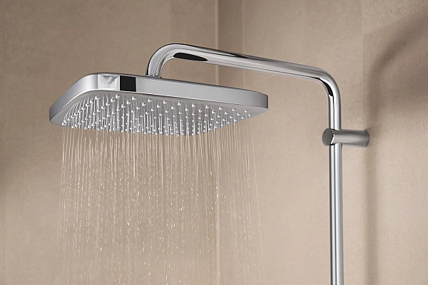 Душова система з термостатом для настінного монтажу Grohe Tempesta System 250 Cube (26689001) - Фото - 13
