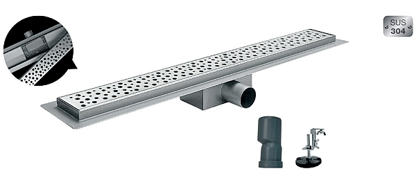 Душовий трап із нержавіючої сталі SUS304 Koer FD20-70x450 (KR4741) - Фото - 2