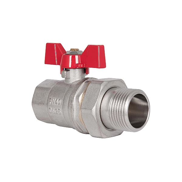 Кран шаровой "Американка" Thermo Alliance Standart 1" ВН прямой SD220W25 - Фото - 3