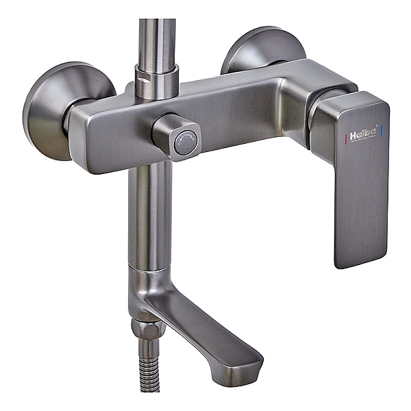 Душова колона із змішувачем Haiba Kubus 009-J Graphite (HB4005) - Фото - 4