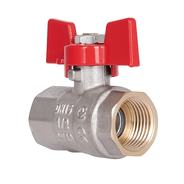 Кран кульовий Thermo Alliance Standart 1/2" ВР для води (метелик) SD602NW15PN40 - Фото - 3