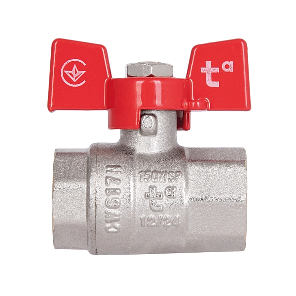 Кран кульовий Thermo Alliance Standart 1/2" ВР для води (метелик) SD602NW15PN40 - Фото - 4