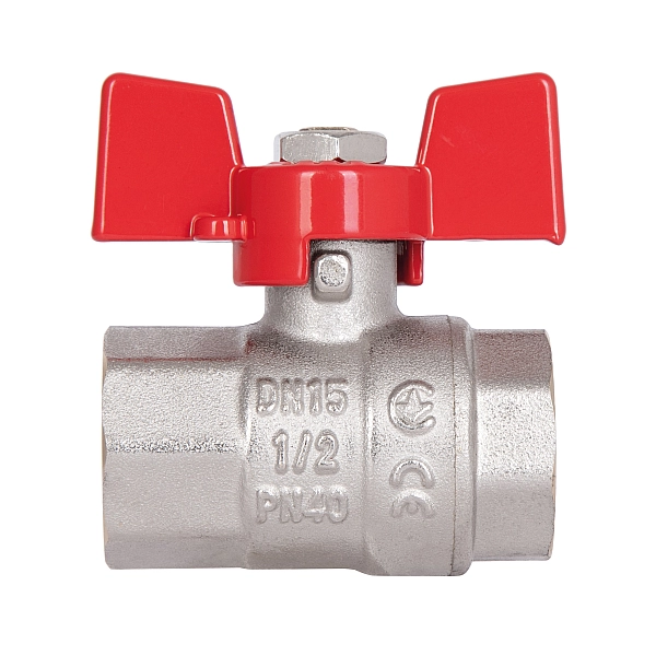 Кран кульовий Thermo Alliance Standart 1/2" ВР для води (метелик) SD602NW15PN40 - Фото - 5