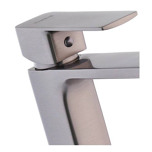 Змішувач для умивальника Haiba Kubus 001 High Graphite (HB4002) - Фото - 3