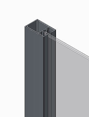 Шторки скляні на ванну Koer SR BS04-95x140-TR-07 прозоре скло 6мм, графіт (KR5404) - Фото - 2