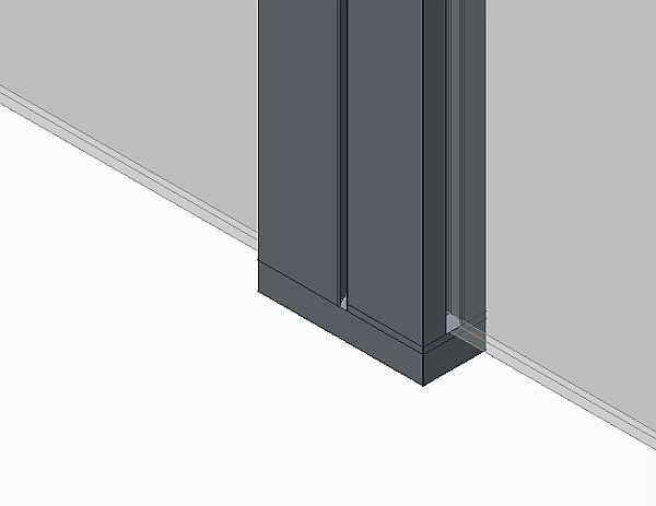 Шторки скляні на ванну Koer SR BS04-95x140-TR-07 прозоре скло 6мм, графіт (KR5404) - Фото - 8