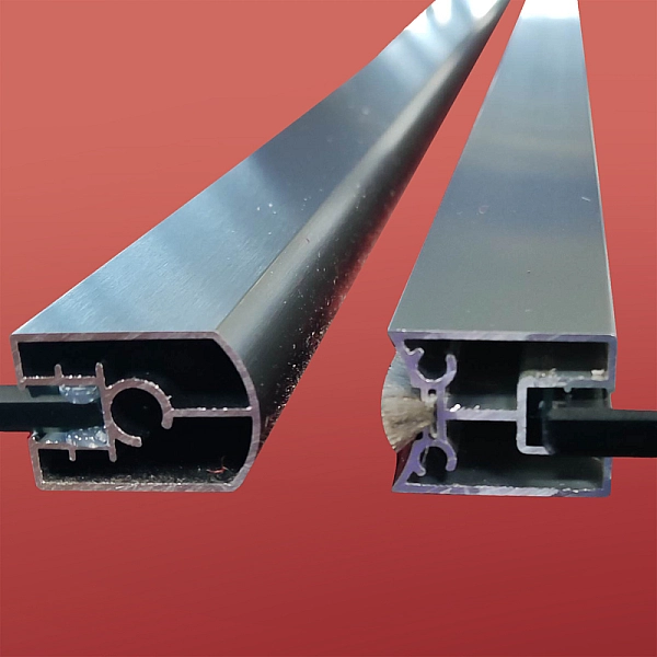 Шторки скляні на ванну Koer SR BS04-95x140-TR-07 прозоре скло 6мм, графіт (KR5404) - Фото - 5