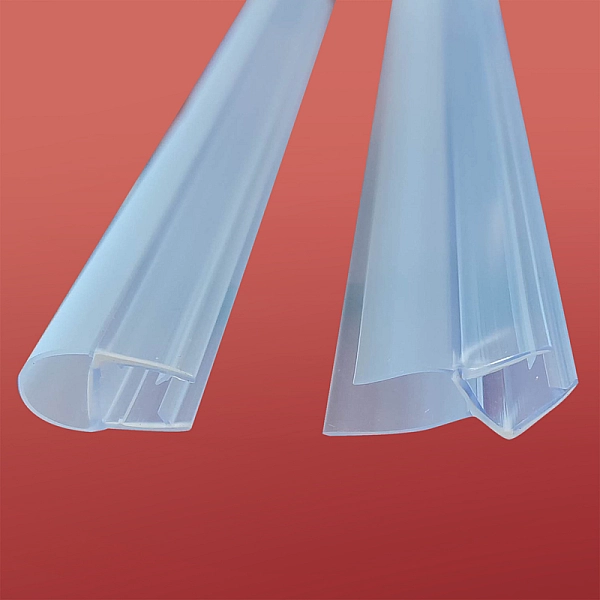 Шторки скляні на ванну Koer SR BS04-95x140-TR-07 прозоре скло 6мм, графіт (KR5404) - Фото - 19