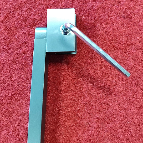 Шторки скляні на ванну Koer SR BS04-95x140-TR-07 прозоре скло 6мм, графіт (KR5404) - Фото - 18