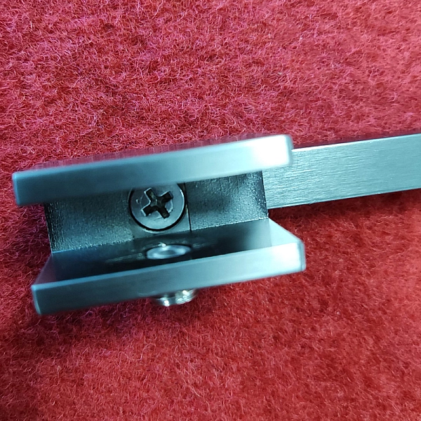 Шторки скляні на ванну Koer SR BS04-95x140-TR-07 прозоре скло 6мм, графіт (KR5404) - Фото - 21