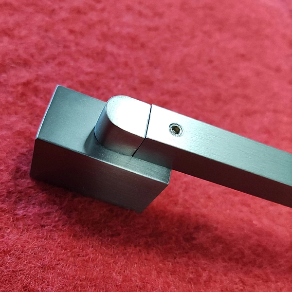 Шторки скляні на ванну Koer SR BS04-95x140-TR-07 прозоре скло 6мм, графіт (KR5404) - Фото - 13