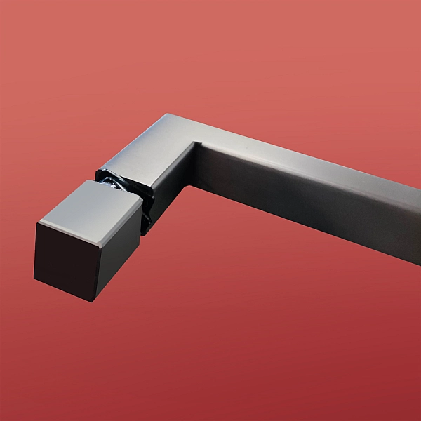 Шторки скляні на ванну Koer SR BS04-95x140-TR-07 прозоре скло 6мм, графіт (KR5404) - Фото - 12