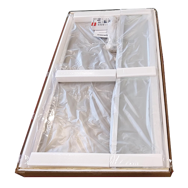 Шторки скляні на ванну Koer SR BS04-95x140-TR-01 прозоре скло 6мм, хром (KR5403) - Фото - 12