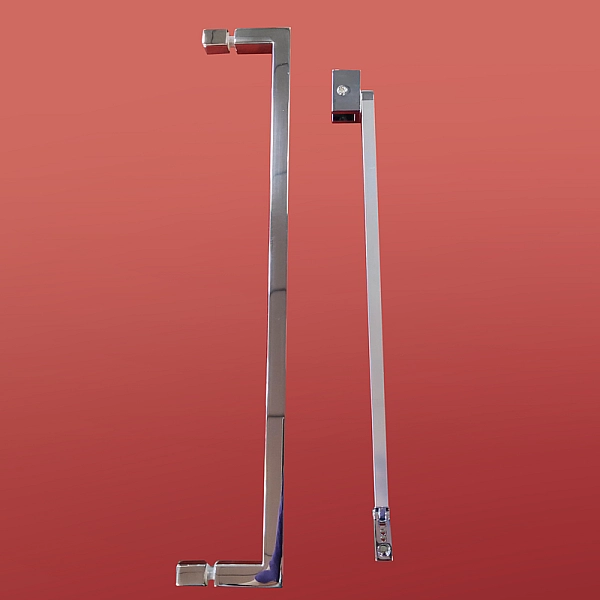 Шторки скляні на ванну Koer SR BS04-95x140-TR-01 прозоре скло 6мм, хром (KR5403) - Фото - 23