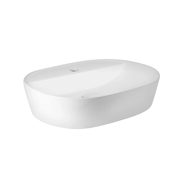 Раковина накладна Mixxus Premium ELLIPSE-0203 510х375х120mm з отвором під змішувач (MP6678) - Фото - 2