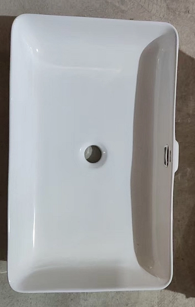 Раковина накладна Mixxus Premium QUADRO-0209 600х370х140mm з переливом (MP6522) - Фото - 2