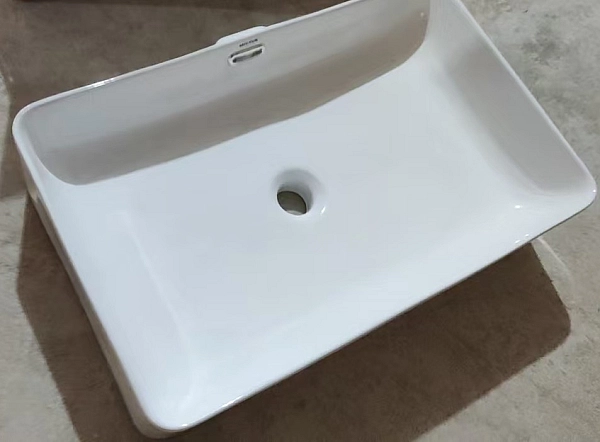 Раковина накладна Mixxus Premium QUADRO-0209 600х370х140mm з переливом (MP6522) - Фото - 5