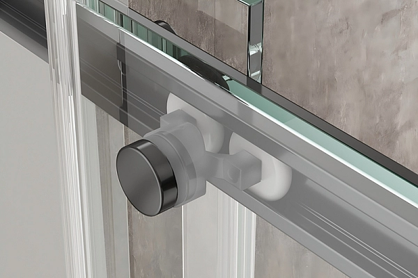 Душова кабіна без піддону Koer SR SC03-90x90x200-TR-07 прозоре скло Easy Clean 6мм, графіт (KR5359) - Фото - 11