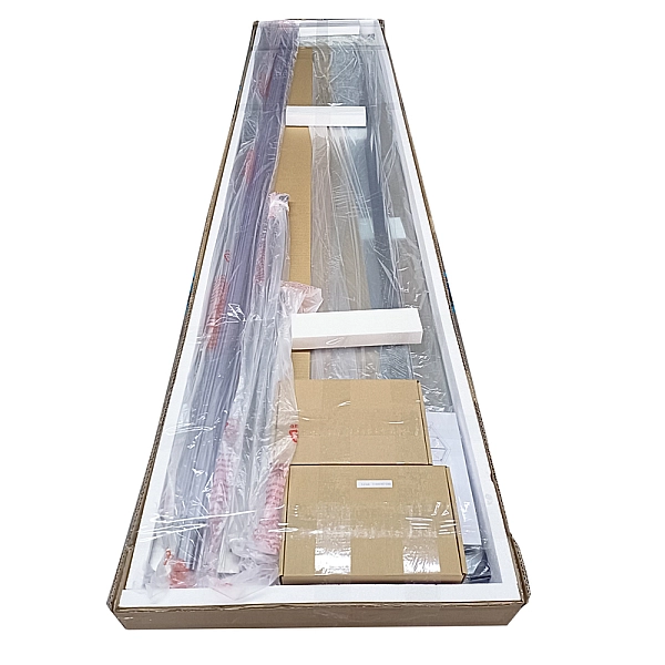 Душова кабіна без піддону Koer SR SC03-90x90x200-TR-07 прозоре скло Easy Clean 6мм, графіт (KR5359) - Фото - 7