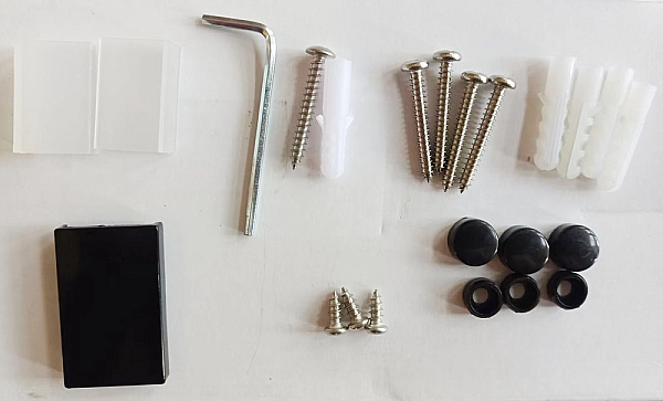 Душова перегородка Mixxus Premium FLAT SP02-120x200-TR Black Walk-In прозоре скло 8мм (MI6857) - Фото - 2